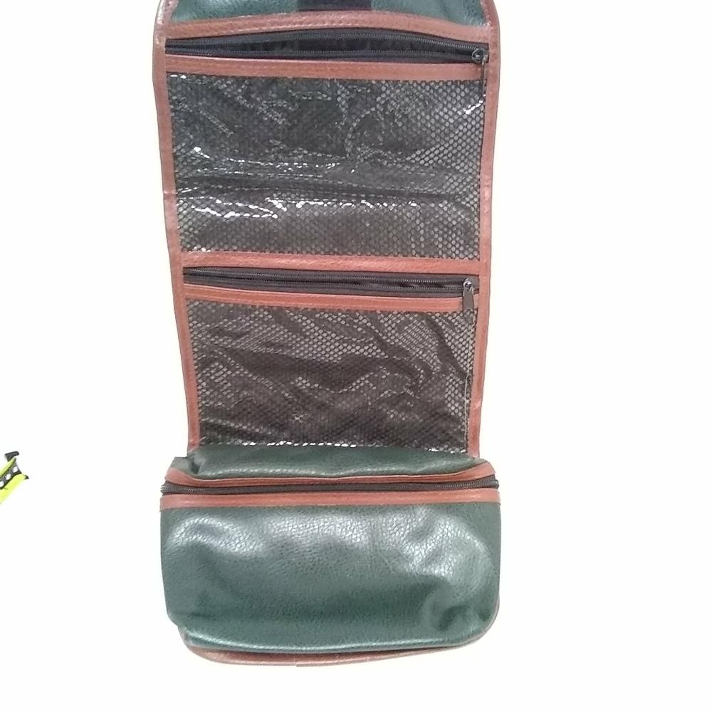 MICHAEL Anthony Trifold Accessories Travel bag Leather Brown & Green